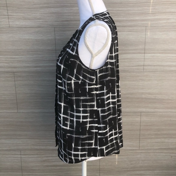 Sleeveless blouse Apt 9 Size petite Medium - Picture 4 of 9